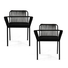 Juego de sillas Mérida- Color negro