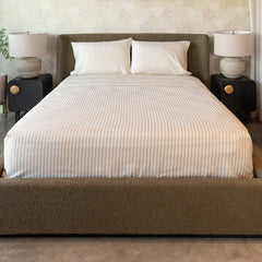 Juego de sábanas estampado - Avena