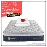 Colchón Breek + Cubre Colchón Cúmulus