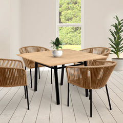 Comedor Jalisco - 4 sillas Beige