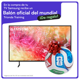 TV Samsung 50" - Crystal UHD 4K + Balón Mundialista Trionda