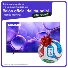 TV Samsung Crystal UHD 4K 50" (S. 8000FF) + Balón Mundialista Trionda