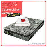 Colchón Lester Kellen + Cubre Colchón Cúmulus