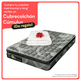 Colchón Lester Kellen + Cubre Colchón Cúmulus