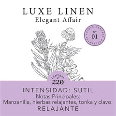 Aromas de hogar (Esencial) - Luxe Linen