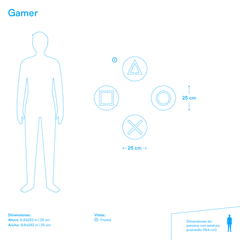 Cuadro de "Gamer"