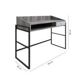 Escritorio Catania Gris Lombardía + Artic