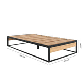 Base de cama Parma individual