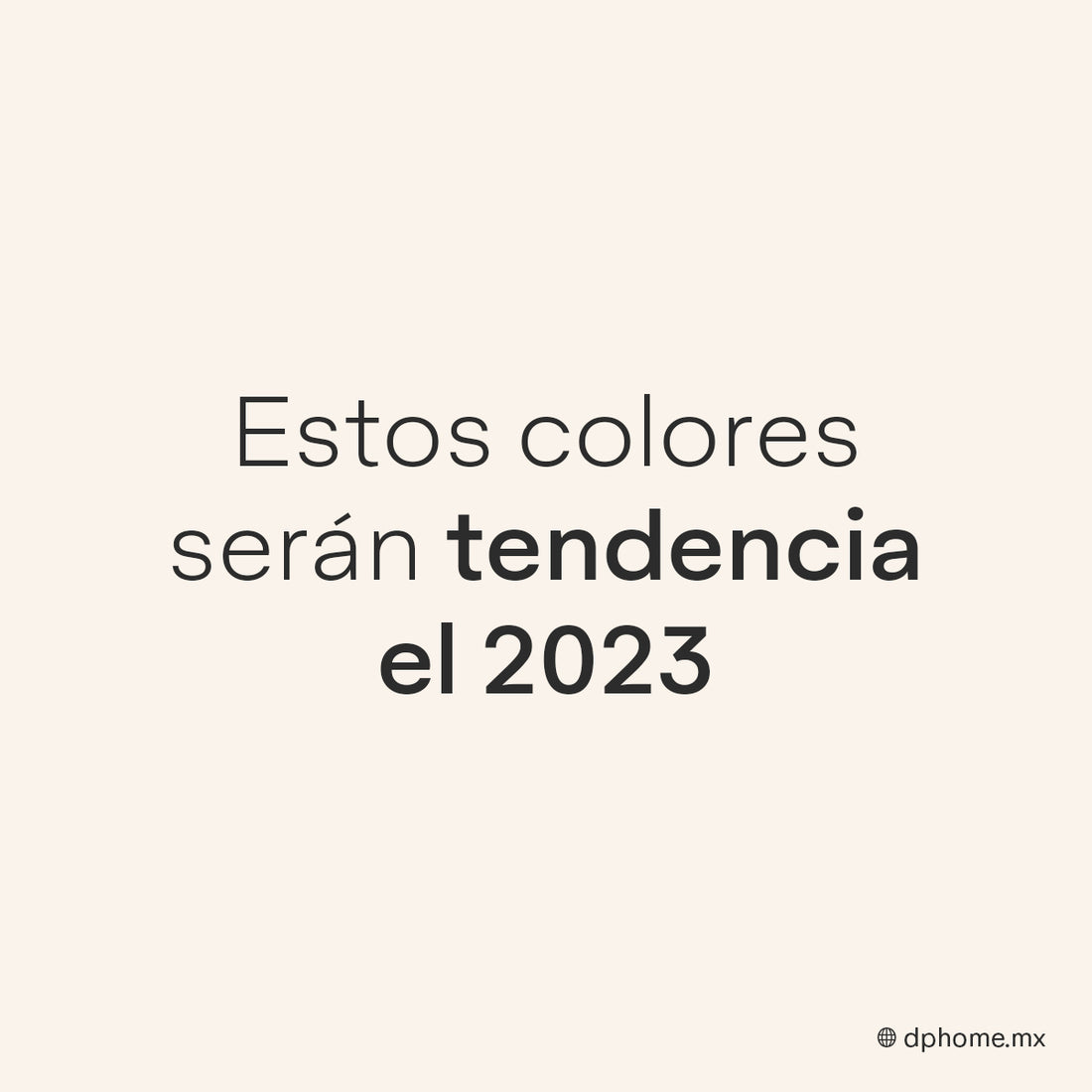 Colores tendencia 2023