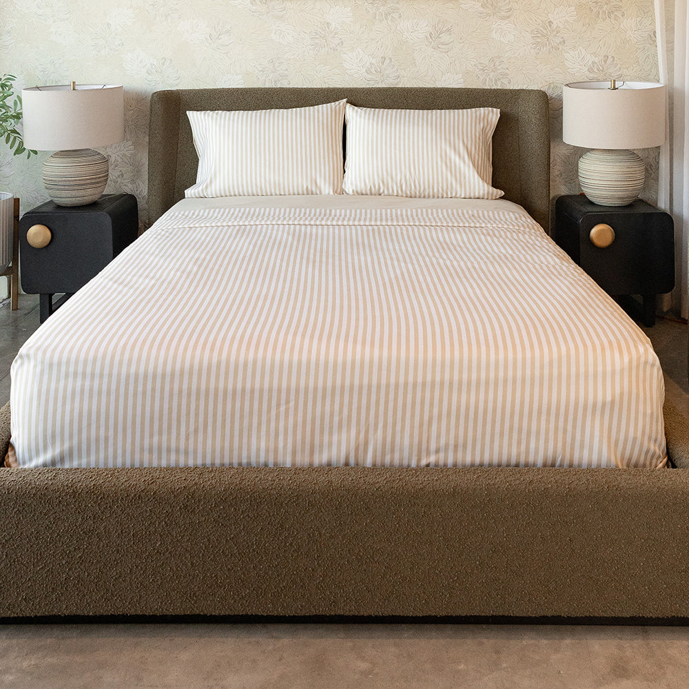 Juego de sábanas estampado - Avena