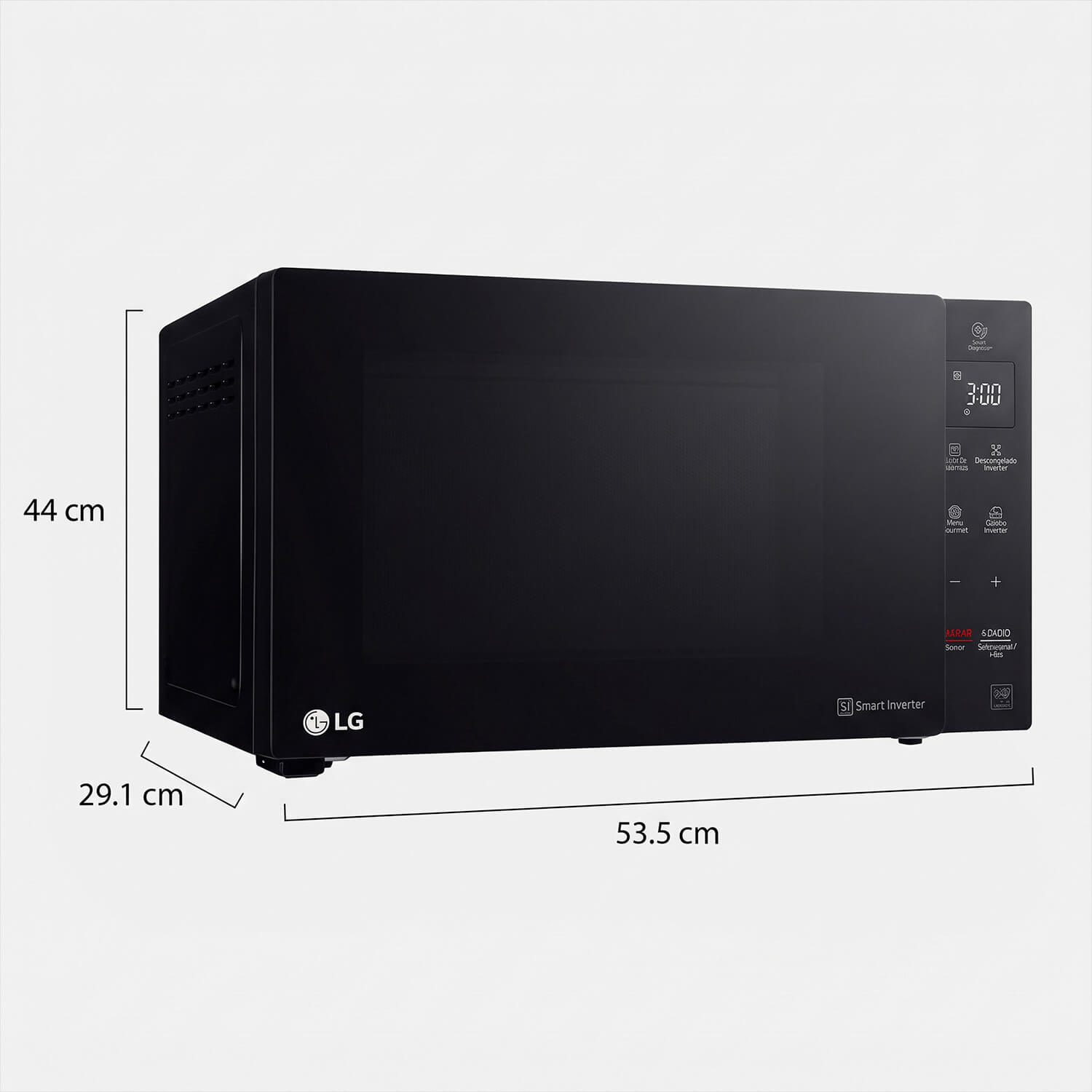 Microondas LG 1.5P Smart Inverter