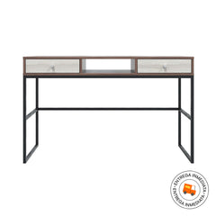 Escritorio Imperia - Castaño + Blanco Toscana