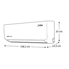 Minisplit Mirage Inverter X32 - 2 toneladas - 220v