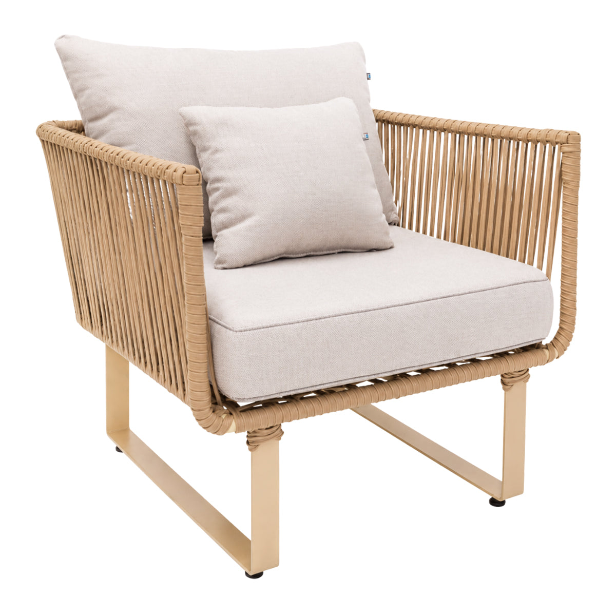 Sofá Vallarta: color beige (1 Pax)