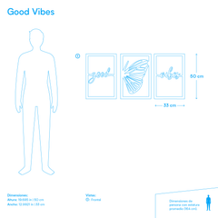 Cuadro de "Good Vibes"