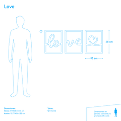 Cuadro "Love"