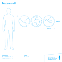 Cuadro de "Mapamundi"