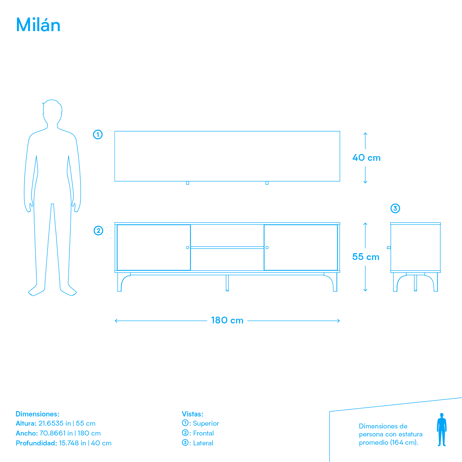 Credenza Milán